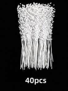 40/20/5 bông hoa ngọc trai giả mini, hạt ngọc trai trắng, thích hợp cho bó hoa cưới, trang trí tiệc, vòng hoa tự làm, trang trí nhà cửa, lễ hội, sinh nhật. - Nhiều màu - Xem 15