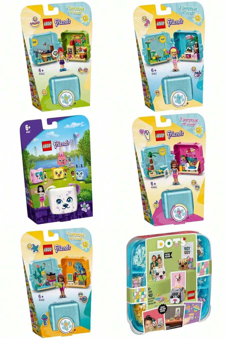 Bộ đồ chơi xếp hình LEGO Friends Hundred Fun Game Box 41410/41411/41412/41413/4166/41904 - Nhiều màu - Xem 1