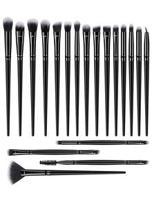 Bộ dụng cụ trang điểm 19 món bao gồm: Bộ cọ trang điểm 19 món gồm: Cọ phấn phủ, cọ highlight, cọ tạo khối mũi, cọ chi tiết, cọ kẻ viền mắt, cọ chuốt mi, cọ nền, cọ rửa mặt, cọ che khuyết điểm, bộ cọ tán phấn mắt, cọ uốn mi. - Nhiều màu - Xem 8