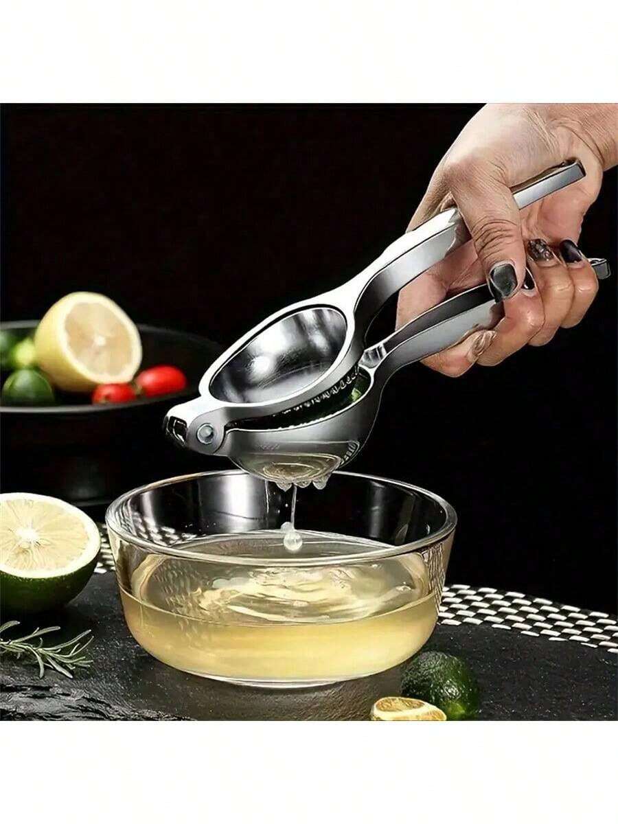 1个不锈钢手动柠檬榨汁器，多功能榨汁机，商用柠檬压榨机批发 - 彩色 - 查看 1