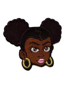 1PC Miếng vá thêu hình phim hài "What You Say About My Momma?" (Có gì đáng nói về mẹ tôi?) để ủi lên quần áo. - Nhiều màu - Xem 9