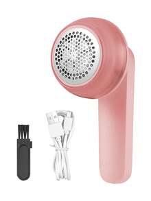 Máy hút bụi điện sạc lại, thiết kế 6 lưỡi, thích hợp để loại bỏ xơ vải trên quần áo, đồ nội thất, áo len, ghế sofa, chăn và các vật dụng khác. - A - Xem 12