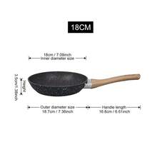 ABKOK 1 Pieza / 3 Piezas Juego de Sartén y Sartén de Chef de Aluminio Antiadherente - Adecuado para Cocinas Domésticas y Comerciales. Saludable, con Mangos Resistentes al Calor y Compatible con Múltiples Tipos de Estufas (Incluyendo Inducción) - Ver 11