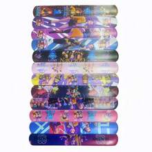 12PCS Demon Hunting Team, Witch Hunting Group And Devil Hunting Squad Themed Slap Bracelets. Great For Party Favors, Birthday Gifts, Party Decorations, Christmas Gifts And Various Holiday Presents. (Styles And Packages Are Shipped Randomly.) - Multicolor - View 9