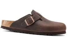 Birkenstock 波士顿女士休闲鞋，轻便缓震，透气舒适，易于穿脱，厚底设计，饰有品牌标志，亲肤百搭，搭扣设计，适合日常穿着、健身、通勤、下班后休闲旅行。货号：860131 - 哈瓦那 - 查看 2