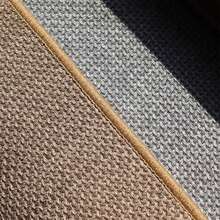 1 pieza Alfombra de lino marrón, alfombra de lino de unicolor minimalista moderna, felpudo versátil para múltiples escenarios | Minimalista, fácil de limpiar y mantener. Simple y elegante | Fácil de limpiar, mejora el ambiente de la entrada. - Marrón - Ver 10