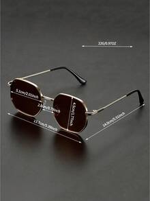 1PC Retro And Minimalist Thin-Framed Ladies' Sunglasses, Suitable For Outdoor Activities, They Can Enhance Your Facial Shape. - Multicolor - View 8