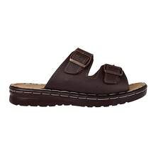 SANDALIAS STYLO HOMBRE 680 PIEL CAFÉ - Cafetería - Ver 2