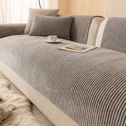 1 chiếc bọc ghế sofa bằng vải chenille mềm mại, thoải mái, dùng được cả 4 mùa, kiểu dáng hiện đại tối giản, chống trượt, chống bụi và có thể giặt được, mềm mại, không phai màu, thân thiện với thú cưng, phù hợp với ghế sofa hình chữ L và ghế sofa 1/2/3/4 chỗ ngồi cho phòng ngủ, văn phòng, phòng khách.
