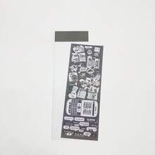 3D卡通狗门把手保护贴纸，冰箱装饰，手机贴纸 - 彩色 - 查看 13