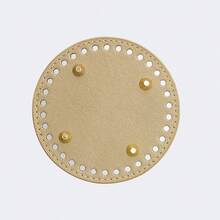 2pcs DIY Handmade Weaving Bag Accessories - Round Bottom And Edge Wrap, Solid Color Faux Leather For Wallet And Handbag Making, DIY Wallet Crafting - Multicolor - View 18