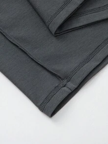 Balabala Girls Pajama Set Short Sleeve Soft Breathable Antibacterial Cozy Lounge Set Summer 2026 - Black and Red - View 4