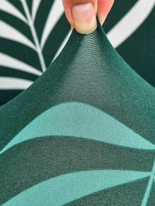 Bộ 1/4/6 vỏ bọc ghế, chất liệu vải lụa sữa, chống trượt, co giãn, bọc toàn bộ ghế, họa tiết lông vũ in nổi, đa năng cho mùa xuân, hè, thu, đông. - Nhiều màu - Xem 8