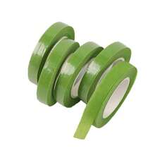 5pcs Floral Tape Flower Tape Dark Green Floral Tape For Bouquets Floral Arranging Stem Wrap Craft, Wedding Decoration Handmade DIY Wrapping Flower Green Tape Making Materials - Light Green - View 6