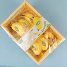 1个缝制香蕉挤压玩具，缓解压力的香蕉桌面伴侣，新款水果挤压玩具，助您放松身心 - 彩色 - 查看 3