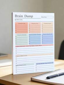 1本A5极简笔记本，50页灵感记录本和每日待办事项计划本 - A - 查看 8