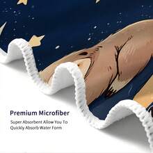 1pc Customizable Beach Towel - Super Soft Microfiber Material, Quick Drying, Anti-Sand, 10 Personalized Text Options - Suitable For Beach, Travel, Camping, Swimming - Excellent Gift Choice - Multicolor - View 9