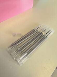 12-Pack White Highlighter Pens - 0.6-0.8mm Art Markers For Creative Drawing, School And Design - B-0.6mm - 查看 2