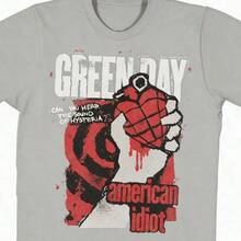 2026 Summer Tops2026 AF Green American Women Mens Black Short Sleeve T Shirt Punk Rock Vintage Style Graphic TeesLoose And Comfortablesummer Shirts - 灰色 - 查看 6