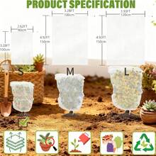 Large Size Garden Netting Fruit Tree Anti-Bird Net Bag, With Drawstring Plant Protection Net, Anti-Bird, Anti-Insect, Anti-Squirrel Barrier, Polyester Net Suitable For Grape, Mango, Apple, Peach, Tomato, Outdoor Gardening Plant Protection Supplies - View 2