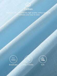 Đầm ngắn nữ 2026 thoáng khí chất liệu vải lanh cotton, thiết kế buộc dây phía sau, viền bèo nhún, thích hợp cho lễ tốt nghiệp, lễ hội âm nhạc Coachella, hẹn hò, tiệc tựu trường, thanh lịch mùa hè. - Màu xanh bụi bặm - Xem 8