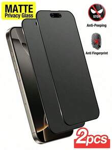 2片装高硬度钢化玻璃屏幕保护膜，有效抵抗日常刮擦和冲击，触感顺滑，防指纹防水，兼容 17 Pro Max/17 Pro/17 Air/17/16/16 Pro/16 Plus - 2個 - 查看 3