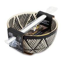 Ceramic Ramen Noodle Bowl With Chopsticks Soup Pasta Dish Asian Dining Tableware - 1 - View 5