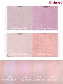 lilybyred K-Beauty Luv Beam 高光遮瑕粉，细腻粉状高光，质地光泽，轻盈顺滑，修饰脸型，提亮肤色，增强肌肤透明度，打造水润光泽妆容，美妆产品 - 02 #Holy Beam - 查看 6