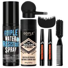 Pena Pengisi Jenggot, Mengisi Jenggot yang Tipis, Tahan Air dan Tahan Lama, Kit Pengisi Jenggot 7pcs untuk Perawatan Pria, Termasuk Pena Pembentuk Kumis, Serat Penambah Rambut, Semprotan Tahan Air, Pengoptimal, Aplikator Botol Semprot, dan Sikat Jenggot - Gaya janggut - View 11
