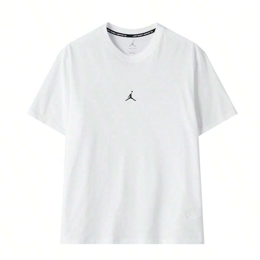 Nike Men's T-Shirt SPRT JUMPMAN DF SS CREW, Comfortable Minimalist Casual Outdoor Sports Short Sleeve T-Shirt IB6758-100 - IB6758-100 - View 1