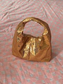 Nueva llegada Bolso de mano con lentejuelas | Bolso de viaje de gran capacidad de diseño exclusivo, bolso de hombro elegante para fiestas y clubes - Multicolor - Ver 11