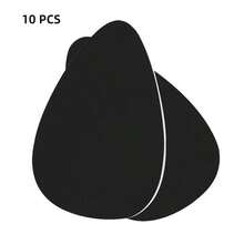 10/20pcs Thin Non-Slip Water Drop Shaped Invisible Lift Bra Pads, Suitable For Large Bust Women To Prevent Sagging, Fit For A-E Cup - Multicolor - View 10