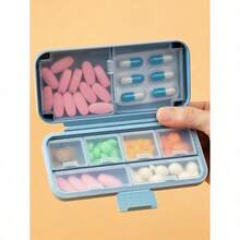 Portable Pill Storage Box Moisture Proof Pill Organizer For Men And Women Travel Essentials Cruise Essentials Dorm Essentials Daily Pill Box To Hold Vitamin Medicine Medication And Supplement PP Pill Container First Kit Medical Bag For Travel Home Camping Outdoor Hiking Hunting Back To School - Multicolor-1 - View 14