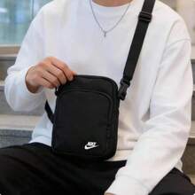 Nike Unisex Cloud Bag, 2025 New Casual Sports Bag, Shoulder Bag, Crossbody Bag. Approx. 20*15*15cm. - màu đen - Xem 9