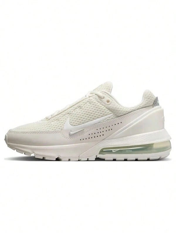 NIKE Air Max Pulse 女款奶油白復古科技休閒鞋,多層鞋面,厚底,未來感街頭風 FD6409-102 - 米白色 - 查看 1
