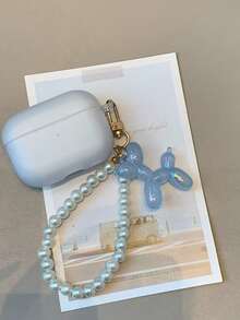 炫彩气球狗挂饰，透明磨砂蓝牙耳机保护套，兼容苹果第二代Pro - 彩色 - 查看 9