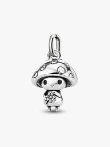 1 chiếc mặt dây chuyền hình thỏ hoa mùa xuân bằng bạc sterling 925 đơn giản và độc đáo, mặt dây chuyền tự làm hình thỏ, trang sức tinh tế làm quà tặng cho phụ nữ hoặc nam giới. - tập trung - Xem 12