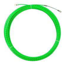 4mm易拉线，10-50米绿色拉线，拉线器，螺旋塑钢线，电缆/网络线缆导管送线器，带弹簧头的光纤线槽导向拉线器 - 4mm - 查看 13