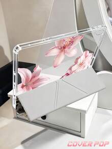 Ốp bảo vệ máy tính bảng họa tiết da báo, dâm bụt và hoa ly năm 2026, phù hợp với iPad Air 8 (M4) 2026 (11 inch)/2026 (13 inch), 9.7/10.2/10.5/10.9/12.9/Pro 11/A16, thế hệ thứ 10, Galaxy Tab S6 Lite 10.4 inch, Kindle Paperwhite thế hệ thứ 12 2024, Kindle (thế hệ thứ 11-2024), mềm mại, chống sốc, chức năng ngủ/thức thông minh, ốp bảo vệ máy tính bảng gập chữ Y, góc nhìn đa chiều, phong cách Y2K. - Nhiều màu - Xem 5