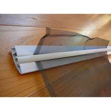 Flyscreen Panel Door 120 X 230cm Charcoal - A - View 2