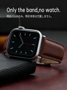 Compatible Bands For Men And Women, Fits 38mm, 40mm, 41mm, 42mm, 44mm, 45mm, 46mm, 49mm Sizes, Compatible With Apple Watch Ultra 3/2/1/SE/S11/S10/S9/S8/S7/S6/S5/S4/S3/S2/S1 Series, Smart Watch Accessories. Ideal For Men's Business Occasions And Meetings, And For Women's Travel, Parties, Beach Activities, Dances, And Summer. Compatible With Iphone Bands. - Reddish Brown - View 1