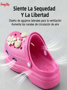 Zuecos de Agua para Mujer Transpirables Ligeros Antideslizantes Resistentes al Agua y al Desgaste Ideales para Piscina Playa Casa Ducha y Actividades Acuáticas - Púrpura malva - Ver 3