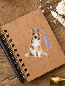 1pc Customized Pet PE Bookmark, Max Length 8cm, Supports Pet Photo Customization With Random Tassel, Also Supports Family, Parents, Couples, Friends, Pets, Anime And Cartoon Image Customization, Perfect Gift For Students, Classmates, Family, Friends Or Couples, Showcases Your Unique Personalized And Special Care. Anti-Friction, Anti-Corrosion - Multicolor - View 4