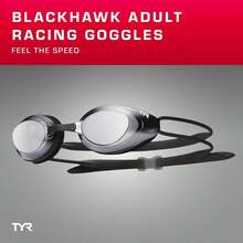 Racing Swim Goggles - Adult Swimming Goggles For Men And Women - Anti-Fog, UVA/UVB Protection, Watertight - Black - View 7
