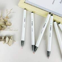 Quick-Drying 0.5mm Click Gel Pen, Stylish Ins-Style Exam And Practice Pen, Office Signature Pen - 9pcs - View 8