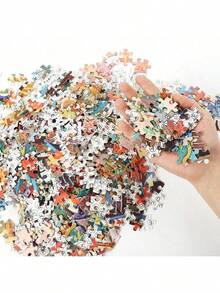 1000 Piezas Rompecabezas de Tren Estrellado, Rompecabezas de Alta Dificultad para Alivio del Estrés de Adultos, Acertijo Cerebral de Alto Coeficiente Intelectual, Rompecabezas Grande y Entretenido, Colección de Arte, Arte de Juguete, Desafío Definitivo, Estética Artística, Curación y Relajación, Juego Familiar - Tren estelar - Ver 7