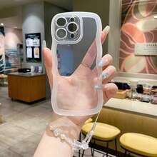 1 chiếc ốp lưng điện thoại thời trang bằng chất liệu TPU, hiệu ứng hologram hình hoa tulip, kèm thấu kính trong suốt chống sốc, bảo vệ toàn diện, tương thích với iPhone 17/17 Pro/17 Pro Max/17 Air/16/11/16 Pro/16 Plus/16 Pro Max/16e/15 Pro Max/13/14/12/11/7G/8P, lựa chọn phong cách và thiết thực. - Trong sáng - Xem 1