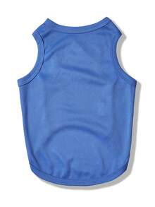 3 piezas Chaleco de unicolor de poliéster, combinación colorida, anti-pulgas, reduce el desprendimiento de pelo, aislante, transpirable para gatos y perros de interior y exterior - Multicolor - Ver 6