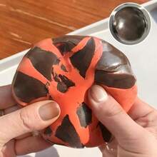 1个2026新款创意薄荷芒果黑巧克力手工脆皮减压挤压玩具，慢回弹，生日、惊喜、节日、情侣、圣诞节、游戏玩家、挤压疗法的理想礼物 - 彩色 - 查看 10