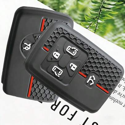 Bao đựng chìa khóa xe hơi bằng silicon mềm cao cấp dành cho RAV4 2008 Premio Auris Rukus Vanguard Estima Alphard Vellfire.